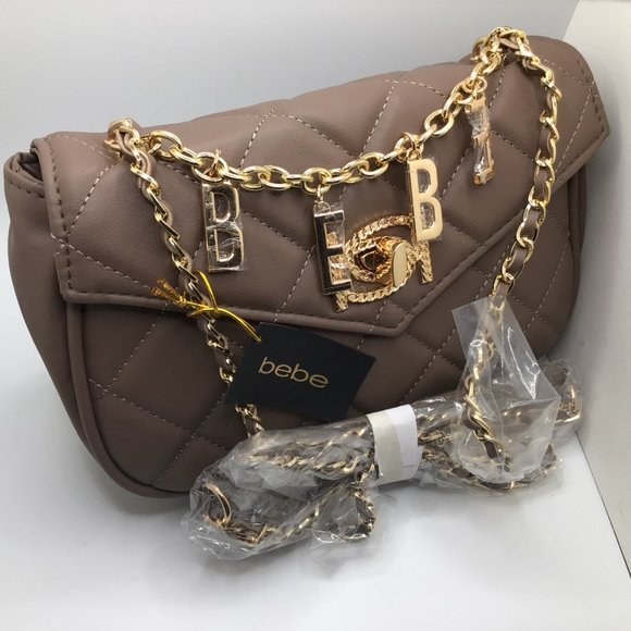 Bebe Wyatt V Flap Handbag - Picture 6 of 6